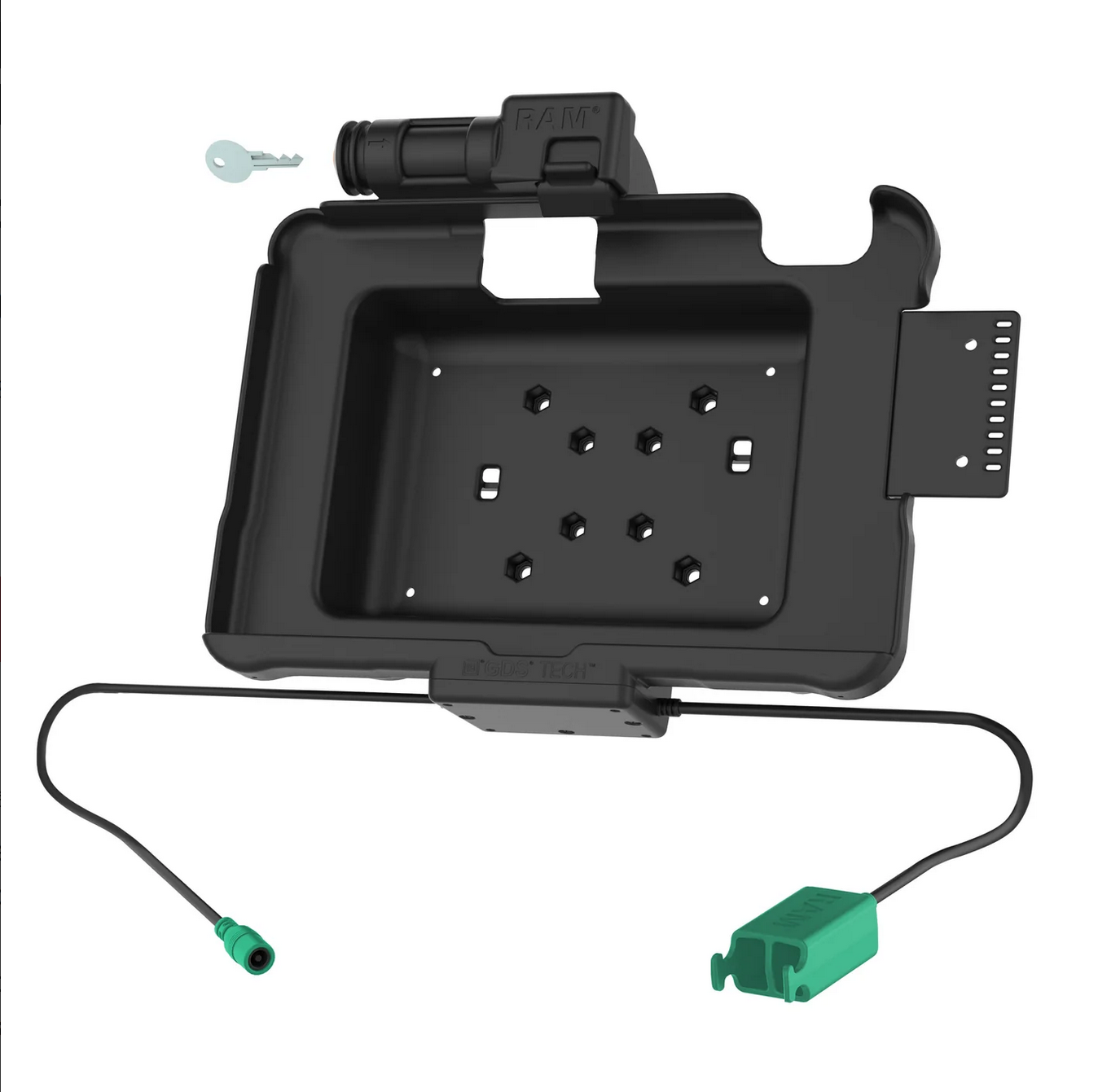 RAM Mounts  Key Locking Power + Dual USB Dock for Zebra ET5x 10.1" Series