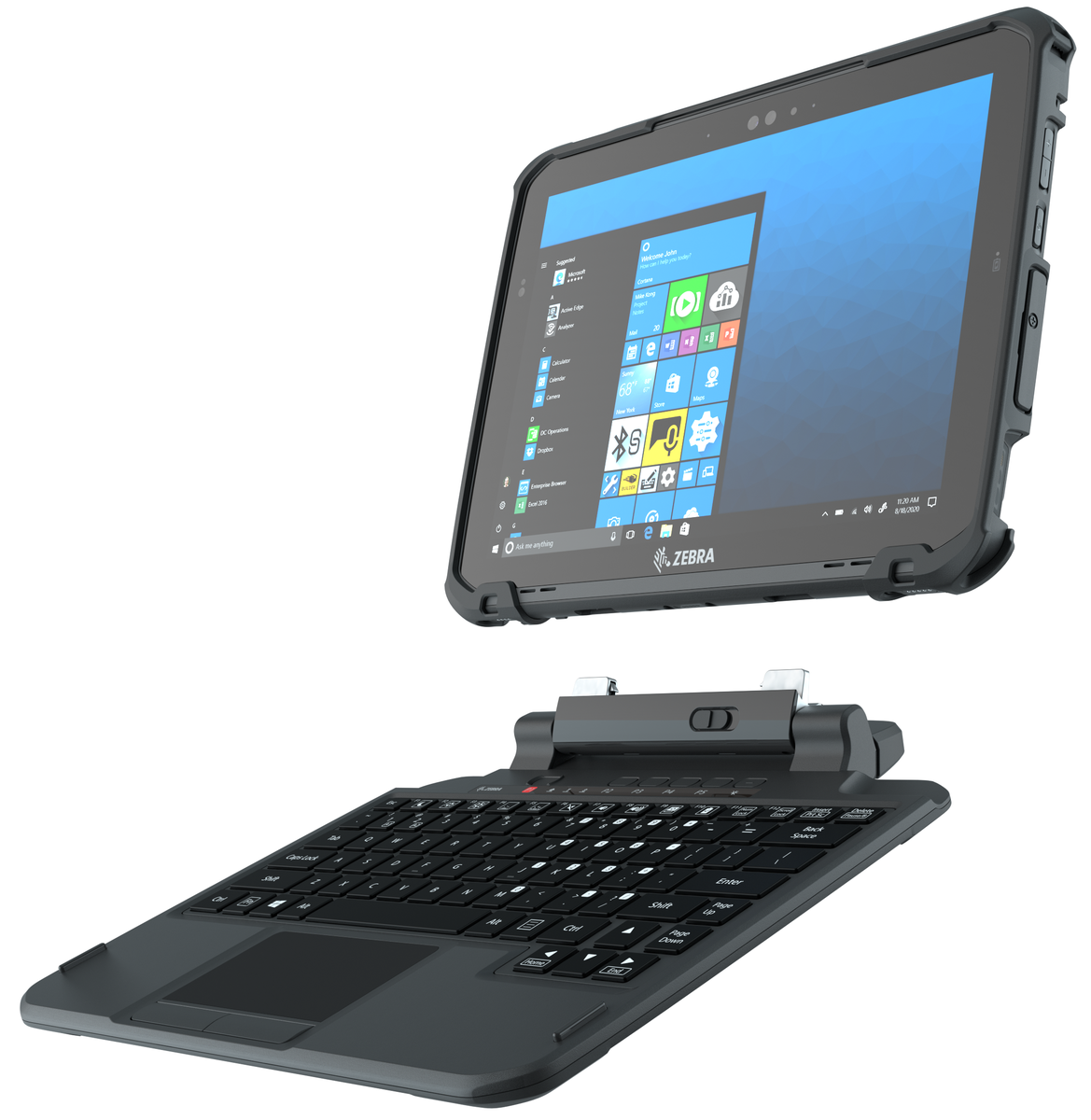 Zebra ET80 Tablet | Keyboard / Tastatur, DE